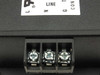 Islatrol IC+107 — LINE side screw terminal block close-up showing L, N, G terminals