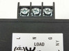 Islatrol IC+107 — LOAD side screw terminal block close-up showing L, N, G terminals