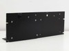 Elpac BFS 200-24 3U rack-mount power system — side profile view of black panel showing SOL 24V 8A and REF 8A markings