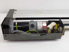 Yamaha LS1BL-850 drive motor compartment open showing E501000C30 motor with wiring harness and encoder