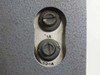 Close-up of rear fuse panel showing two fuse holders rated 1A and 150mA