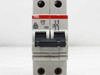 ABB S272-K4A circuit breaker — front face showing S272 K4A 415V rating, Stotz logo, 6000A breaking capacity badge, and toggle handle