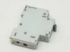Allen-Bradley 1492-CB1 H010 circuit breaker — bottom and rear view showing DIN rail clip and terminal connections