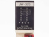 Sharp JW-32S top label close-up showing model number, S.U. FUSE, and OUTPUT DC5/12/24V marking