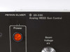 Perkin-Elmer 20-330 Analog HEED Gun Control close-up of upper-left front panel showing brand label, model number 20-330, and Analog HEED Gun Control designation with Power lamp