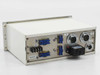 Fotcure UV Controller rear panel — multiple D-sub connectors labeled SB OUT, multi-pin circular connectors numbered 3, 4, 5, rocker switch, unit number No.425 label
