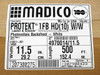 Madico Protekt TFB HD 10 W/W PV Backsheet — box label showing brand, description Photovoltaic Backsheet White, dimensions 11.5 in x 500 ft, Made in USA, Control No. 1207300275