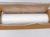 RC02B-45T EVA encapsulant roll removed from box, wrapped in protective paper and bubble wrap inside open carton