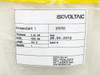 Isovoltaic 370792 product label showing Encapsulant 1, 0.60MM thickness, 1050MM width, 100M length, date 26.04.2012, batch info