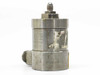 Teledyne Taber 206-SA pressure transducer side view showing stainless steel body, top AN pressure port, serial number S-020616, and label plate