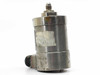 Teledyne Taber 176-SA pressure transducer side view showing stainless cylindrical body and worn label remnants