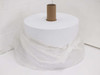 Pacon 900021-001 Bleached MF Tissue Roll 13 inch wide showing full roll on plastic wrap with cardboard core visible