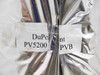 DuPont PV5200 PVB label detail on foil-wrapped solar encapsulant sheeting roll
