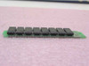NEC MC-421000A8B-80 30-pin SIMM 1MB RAM module — angled side profile view showing chip height and 30-pin edge connector
