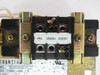 NESB330CUL09705-03 transformer primary terminal block showing PO 200V 220V connections with partial rating plate visible