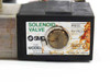 SMC VX2130M solenoid valve label showing model, vacuum pressure rating, orifice 4.5, DC, Made in Japan