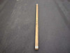 US Tucker Ridge military wood tent pole, 7 feet long, shown full length on pavement — front view