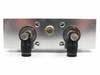 SMC CDPXWL32-75-J79L end cap view showing two push-in pneumatic fittings and central port