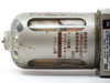 SMC AW2000-02BG-CR filter bowl close-up with Japanese text and max pressure 1.0 MPa markings