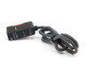 Omron E3S-AT61-L photoelectric through-beam emitter – side profile view with cable