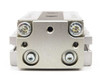 CKD LCG-1230S5D — end view showing dual port fittings and mounting holes