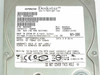 Hitachi Deskstar 0A33691 label close-up showing model HDT725032VLA380, 320GB capacity, 7200RPM, SATA 3.0 Gb/s, Nov-2006 manufacture date