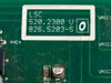Inter-Tel LSC card label close-up showing model 520.2300 V and part number 826.5203-5 printed on PCB
