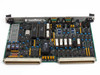 Hughes 7742911 VME board card component side reverse angle showing main processor ICs and VMEbus edge connectors