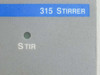 VWR Scientific 33918-246 315 Stirrer -4" x 4" Top Plate -110VAC 50W 50/60Hz 1 PH