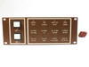 Drytek 100S LED Control Board 2800052 – front panel alternate angle showing full LED indicator grid including Arm, Electrode, Cassette, and Wafer status indicators