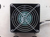 Drytek S100 RF Wafer Power System – close-up of cooling fan label (appears to be Boxer brand, Matsushita/Panasonic division)