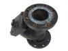 Keckley 4" Cast Iron Y-Strainer 125 LB Style A FF Flange 1/32" Screen