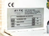 SLEE Technik VLF/M 500-1000 serial number and rating plate – Type VLF/M 500-1000, S/N 2542-00/B36, 230V, 1.2A, 50Hz, manufactured 09/00, CE marked