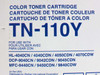 Brother TN-110Y Yellow Color Toner Cartridge