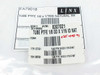 Linx FA79018 label closeup showing P/N 8307021, TUBE PTFE 1/8 x 1/16 ID NATURAL 5M, Diagraph order details and barcodes