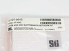 Omron STI KT-ARC label showing part number 43127-0010, model KT-ARC, Noise and Arc Suppression Network Kit, STI Fremont CA