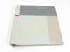 HP 8566B Spectrum Analyzer Installation and Verification Manual — front cover view of Hewlett-Packard 3-ring binder