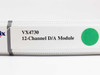 Tektronix VX4730 12-Channel D/A Module User Manual — binder spine label showing model VX4730 and description