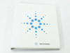 Agilent E1406-90028 C-Size VXIbus Systems Configuration Guide – front binder cover with Agilent Technologies logo