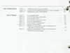 Tektronix 11A72 User Reference Supplement – list of illustrations and tables page showing figures and tables covering amplifier dimensions, electrical characteristics, and system specifications
