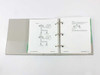 HP 8360 B/L Series Troubleshooting Guide – open binder showing interior pages with troubleshooting diagrams and flowcharts