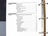 HP 54501A Programming Reference interior – Table of Contents showing Chapter 2 Interface Functions and Chapter 3 Message Communication and System Functions