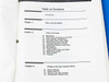 Table of Contents page 1 — HP 16510A Getting Started Guide showing chapters on Introduction, Cables and Probes, and Getting to the Logic Analyzer Menus