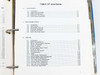 HP 16500A Service Manual Table of Contents pages IV through VI covering Adjustments, Replaceable Parts, and Service sections