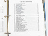 HP 16500A Service Manual List of Illustrations continued covering sections 4 through 6 with troubleshooting and flow chart figures