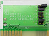 Adaptec AVA-1502AE/AI close-up of PCB silkscreen label showing model number AVA-1502AE/AI, Assy 999806-00, IRQ jumper headers J9–J12, and Adaptec logo