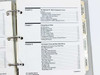 HP 16500A 16501A manual – table of contents pages 3 showing chapters 6 through 8 including expansion frame and printer