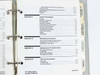 HP 16500A 16501A manual – table of contents pages 5 showing appendices A through D including general characteristics