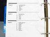 HP 16500A Programming Reference II – table of contents pages showing Chapters 3 through 5 subsystem commands