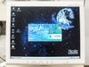 NEC MultiSync LCD1550V monitor displaying Viking Select Neuro Diagnostic System v7.5 splash screen by Viasys Healthcare